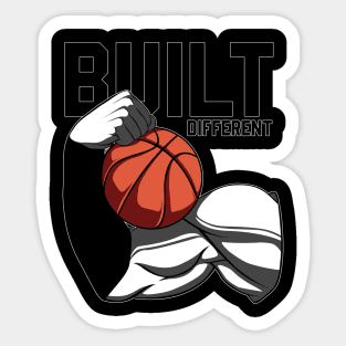 Build Different in Basketball Sticker